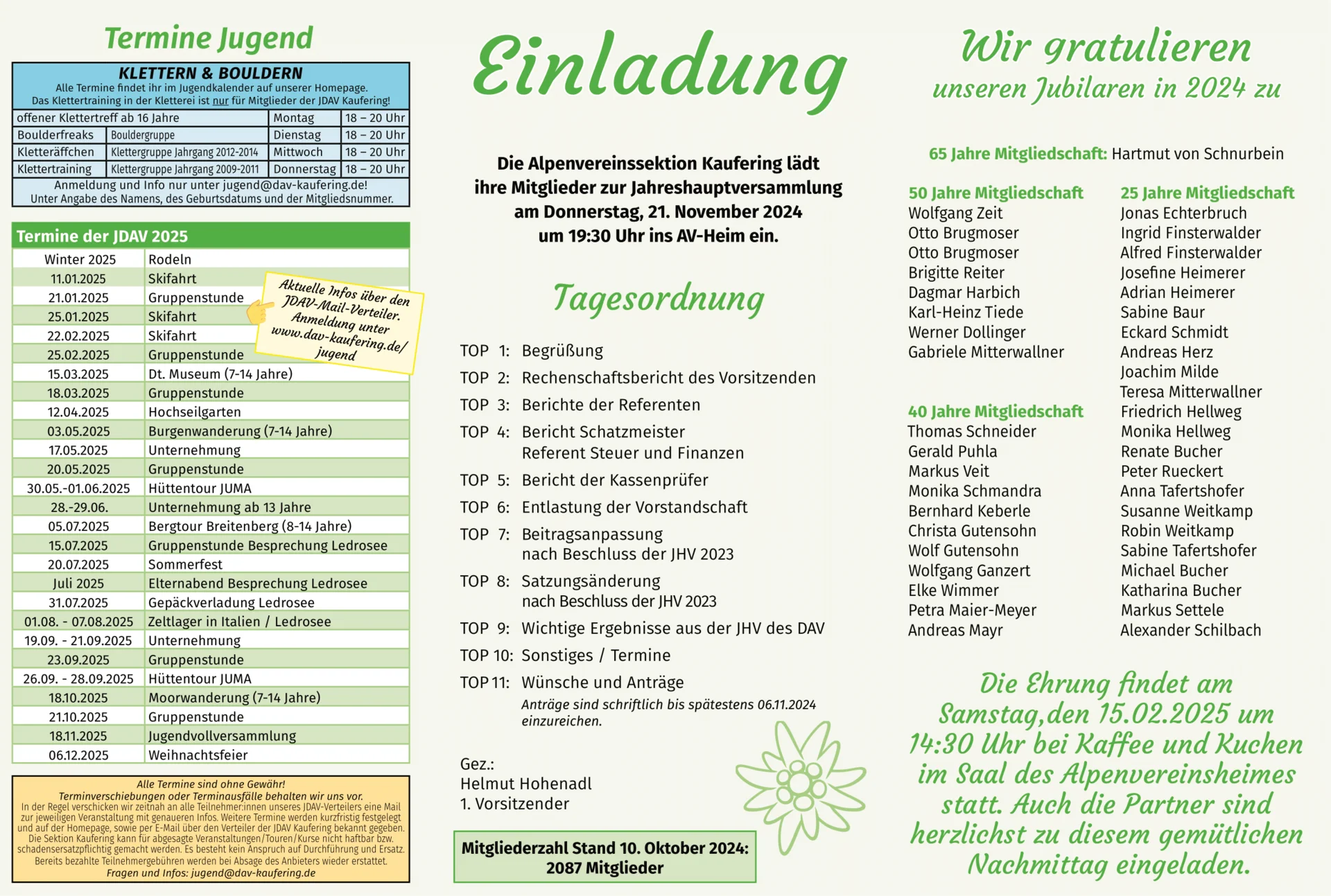 © DAV Sektion Kaufering © DAV Sektion Kaufering