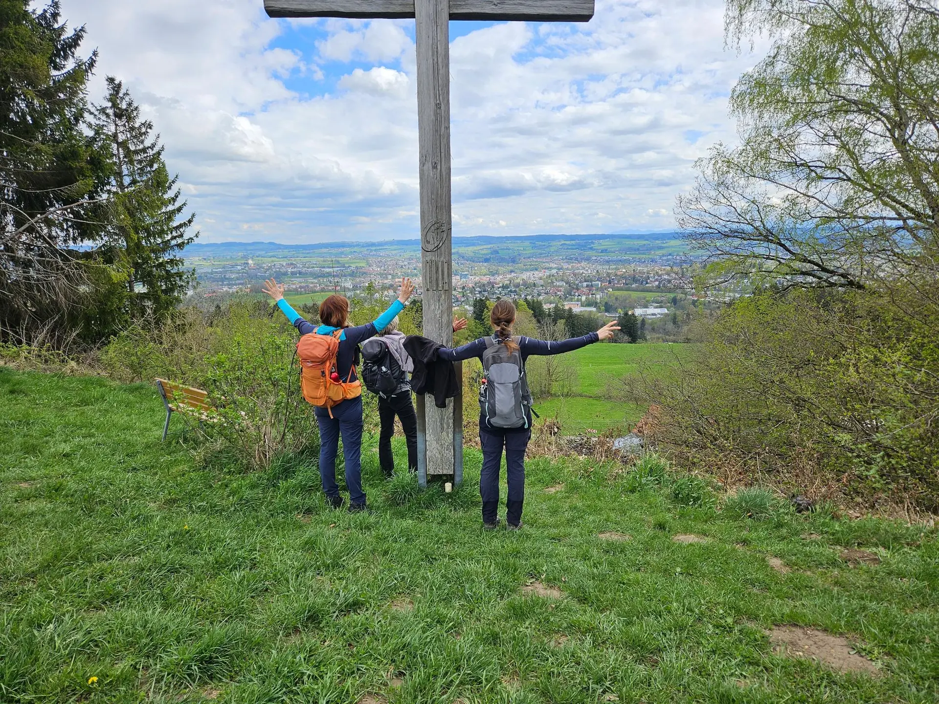 2026-04-20_Kempten_Gipfelkreuz | © Kathrin Müller