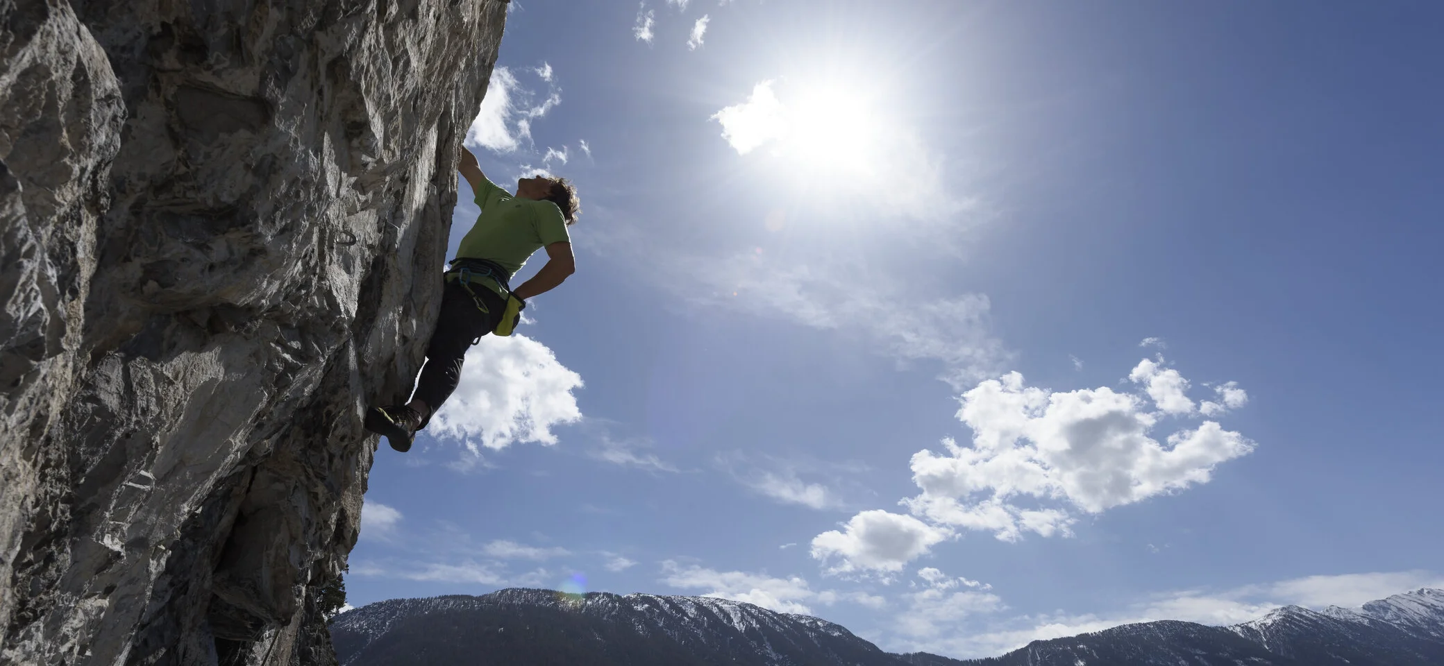 Outdoor-Klettern am Fels | © DAV/Wolfgang Ehn